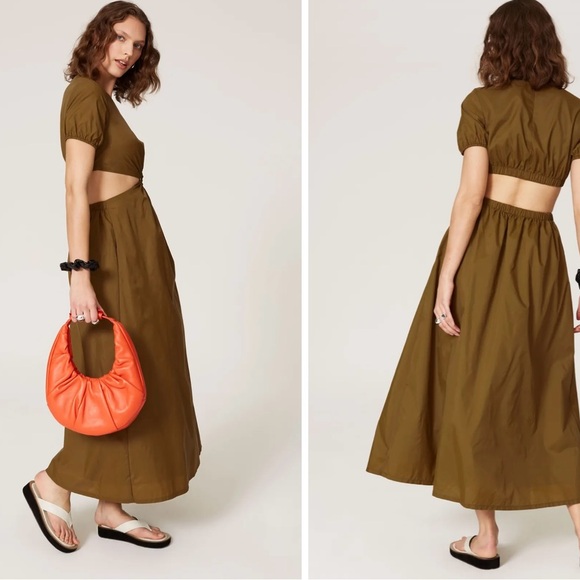 STAUD Dresses & Skirts - Staud Calypso Cutout Dress